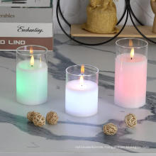 Remote Control Flameless Color Changing Pillar Candles